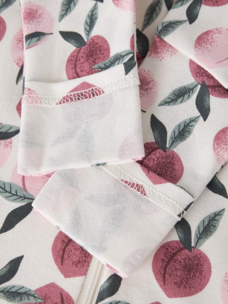 Pyjamas Frukter Dragkedja Vit