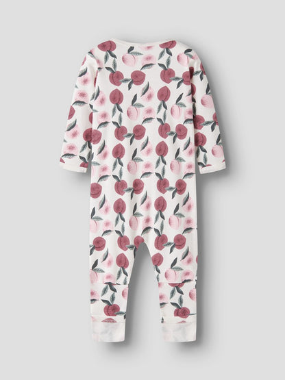 Pyjamas Frukter Dragkedja Vit