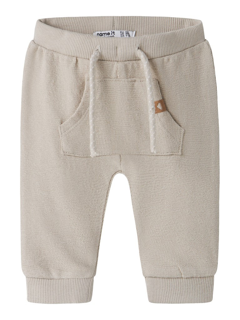 Sweatbyxa Larsen Enfärgad Beige