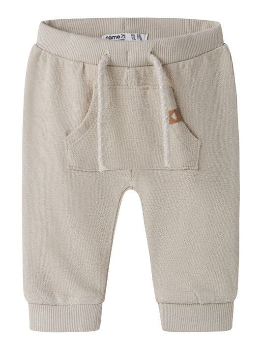 Sweatbyxa Larsen Enfärgad Beige