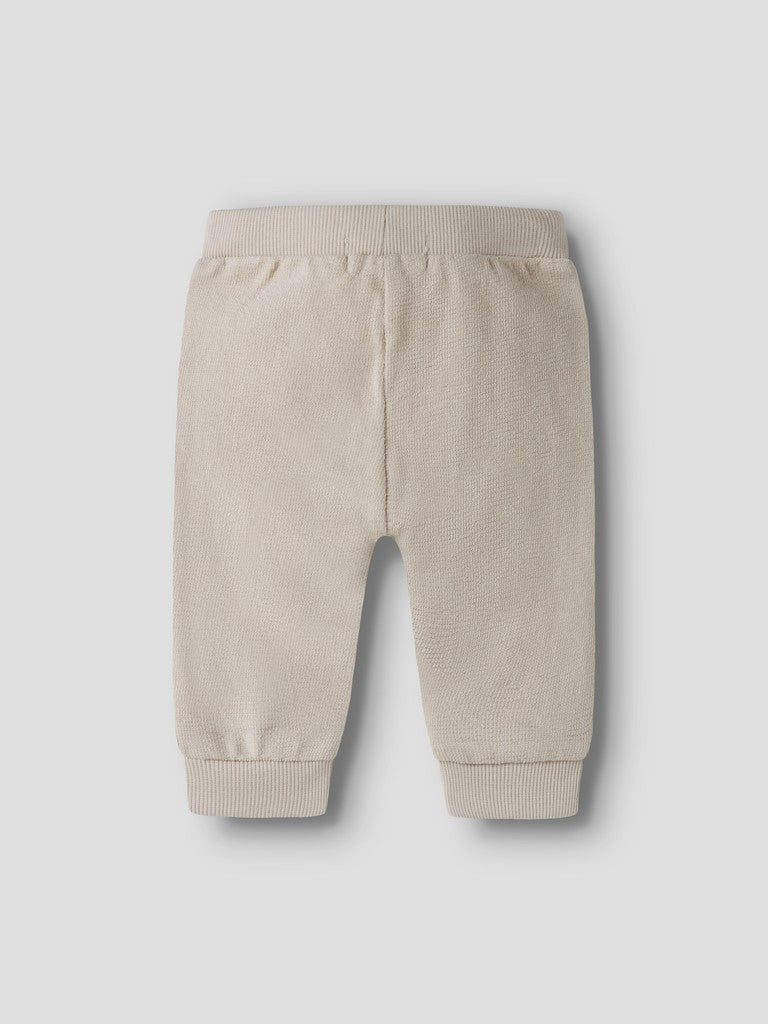 Sweatbyxa Larsen Enfärgad Beige