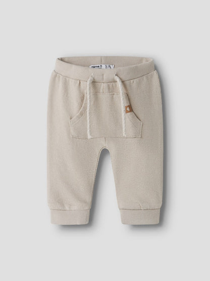 Sweatbyxa Larsen Enfärgad Beige
