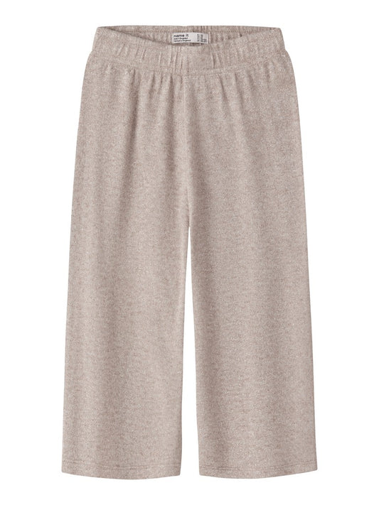 Glittriga Byxor Vida Ben Rammi Beige
