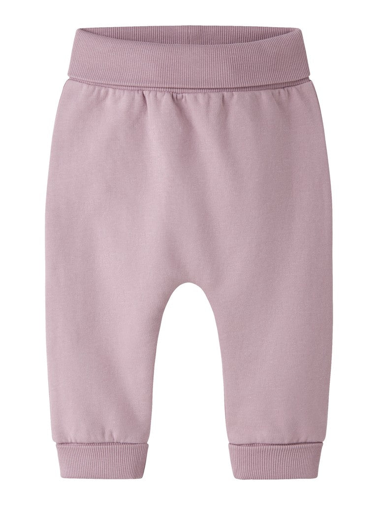 Sweatbyxa Tasalle Enfärgad Rosa