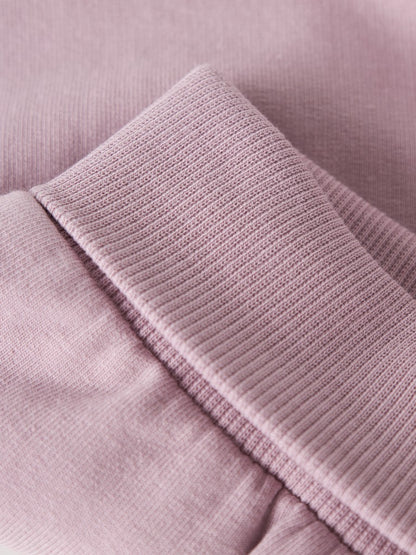 Sweatbyxa Tasalle Enfärgad Rosa