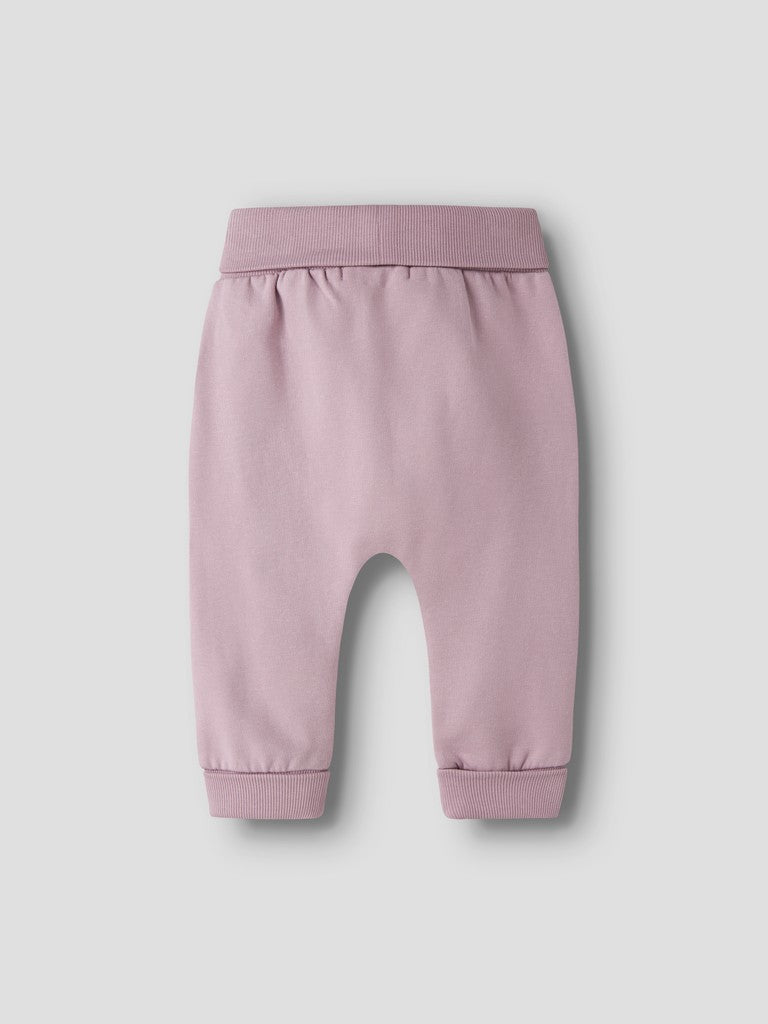 Sweatbyxa Tasalle Enfärgad Rosa