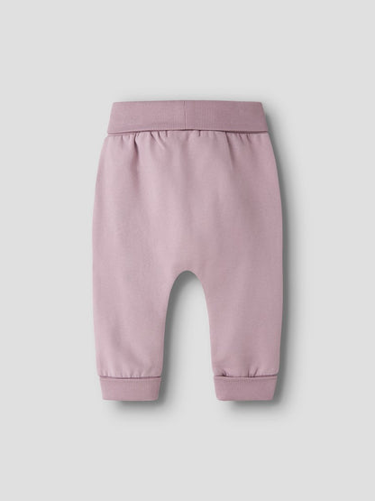 Sweatbyxa Tasalle Enfärgad Rosa