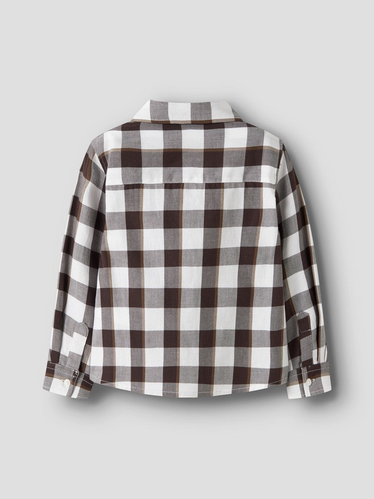 Skjorta Flanell M Rutig Ralum Brun