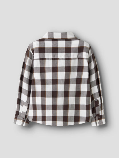 Skjorta Flanell M Rutig Ralum Brun