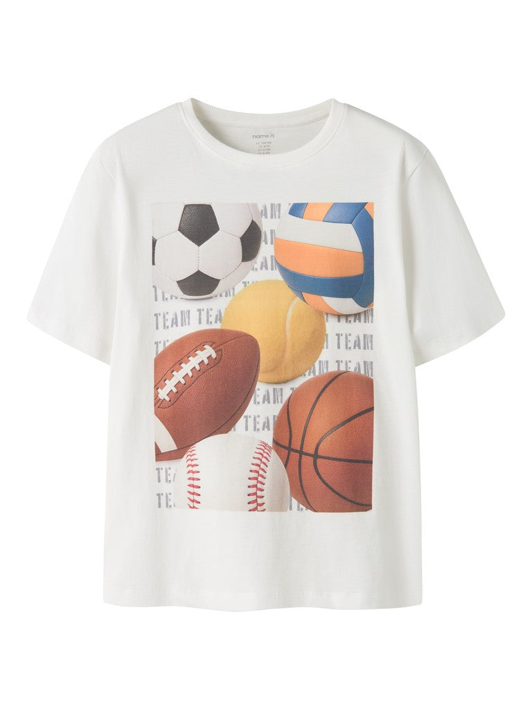 T-shirt Voto Bollar Vit