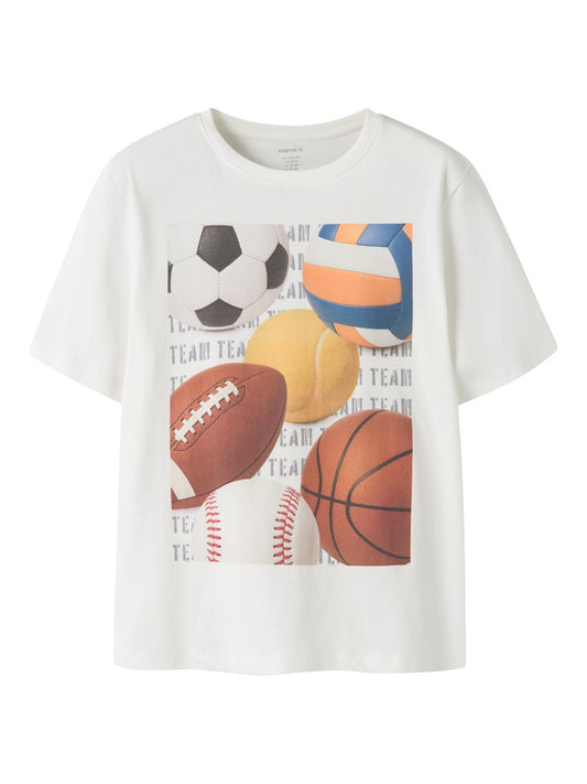 T-shirt Voto Bollar Vit