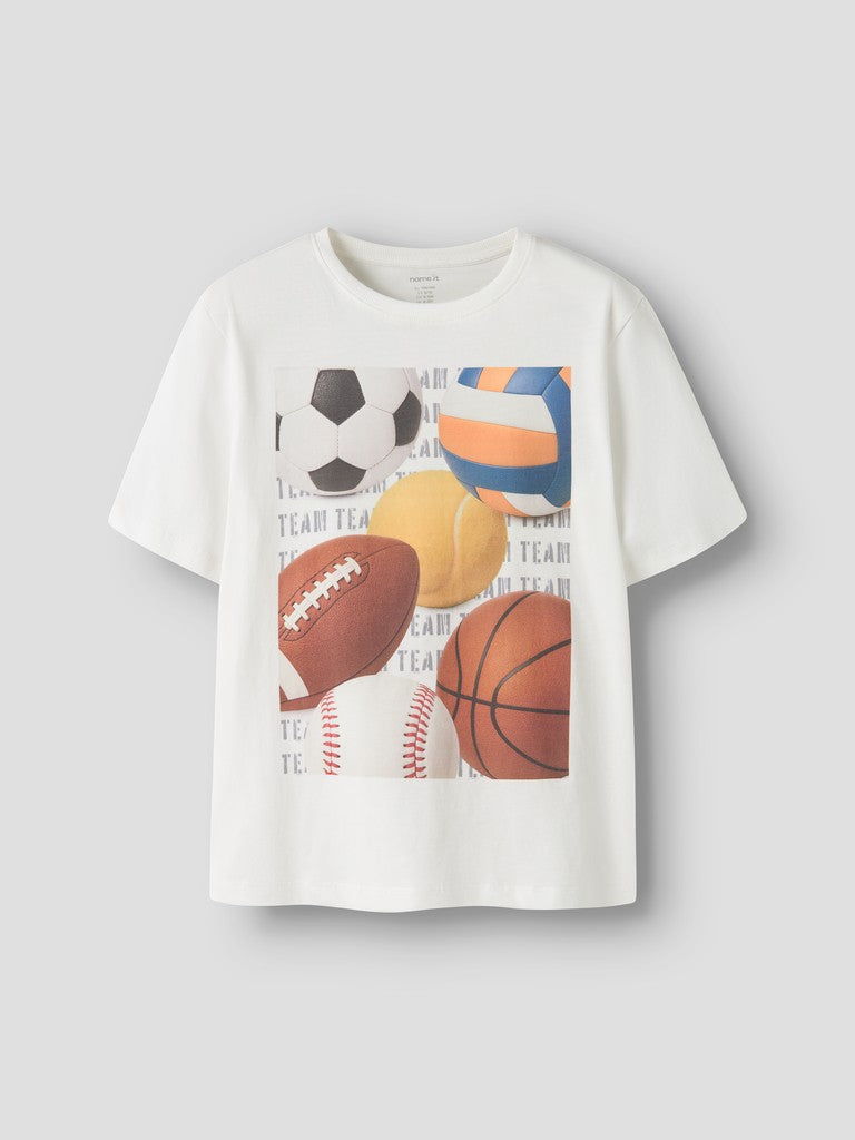 T-shirt Voto Bollar Vit