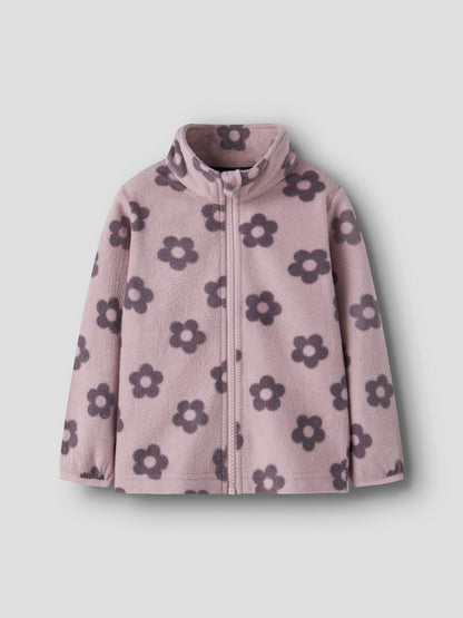 Fleecetröja Spektra Blommor Rosa