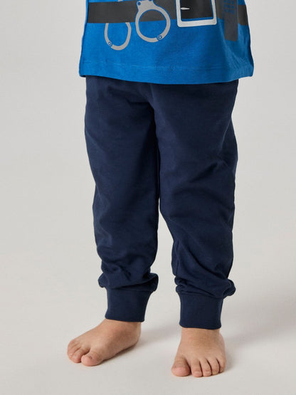 Pyjamas Polis Rasiq Blå