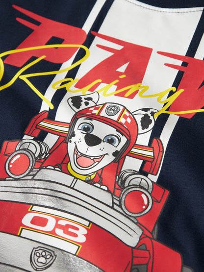Topp Långärmad Paw Patrol Marshall Oliver Marinblå