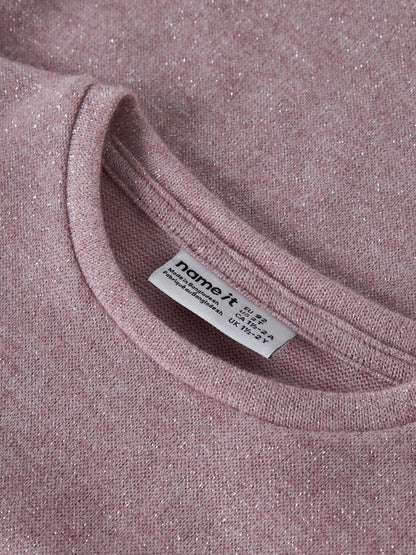 Glittrig Tröja Rammi Rosa