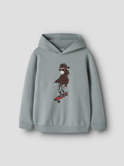 Hoodie Ruz Apa Skate Grön