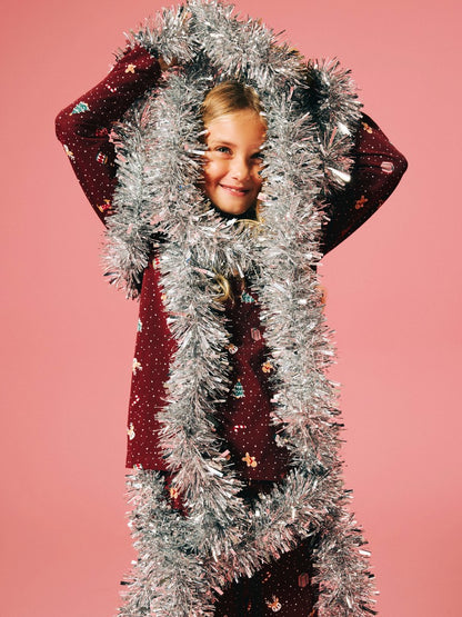 Pyjamas Julmotiv Vismas K Mönstrad Röd