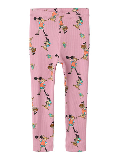 Leggings Pippi Långstrump Ara Rosa