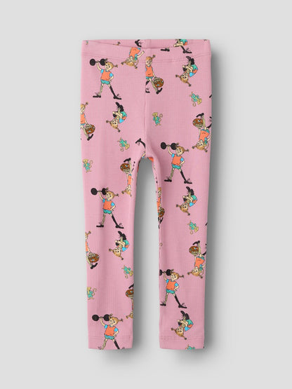 Leggings Pippi Långstrump Ara Rosa