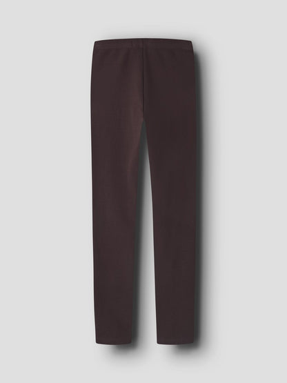 Sweat Leggings Davina Enfärgade Brun