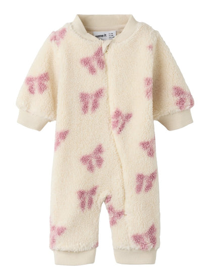 Overall Teddyfleece Olaja Rosetter Ljusbeige