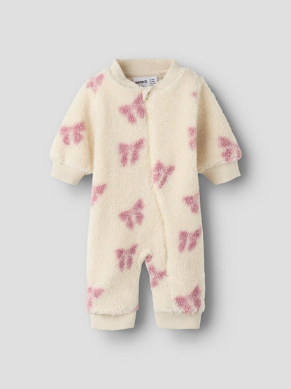 Overall Teddyfleece Olaja Rosetter Ljusbeige