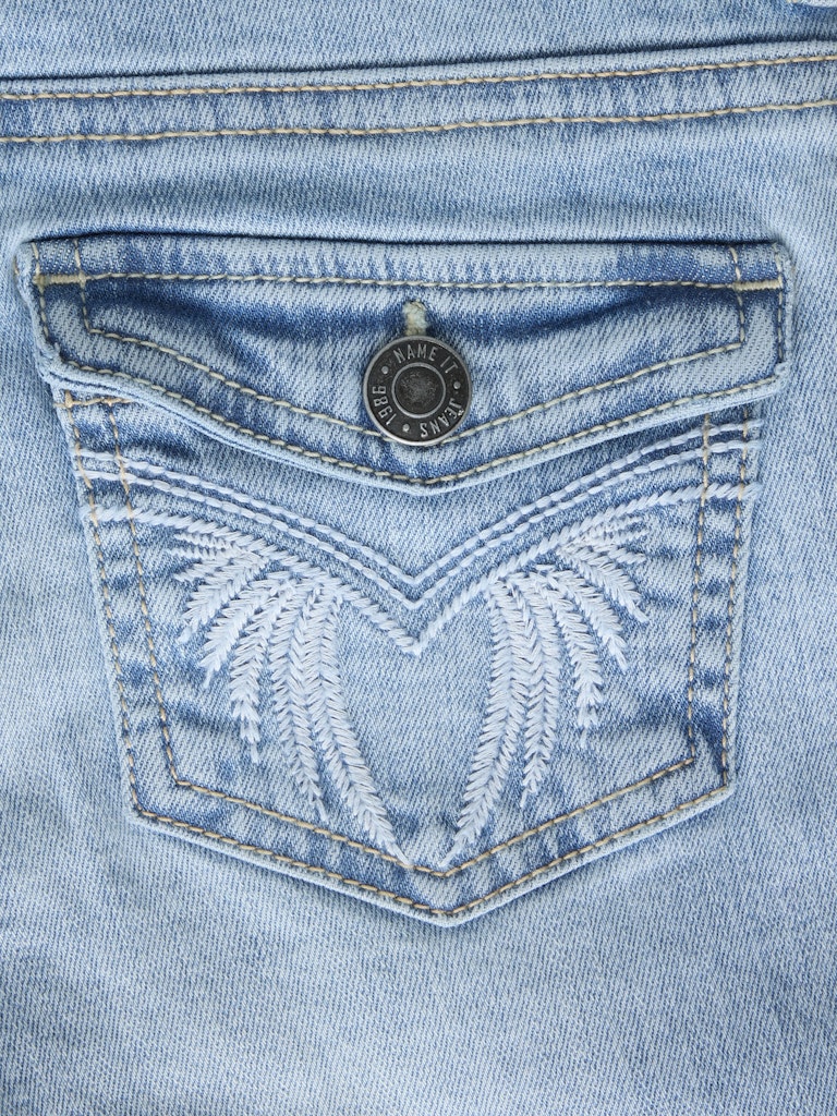 Bootcutjeans Polly Bakfickor Ficklock Brodyr Ljus Blå