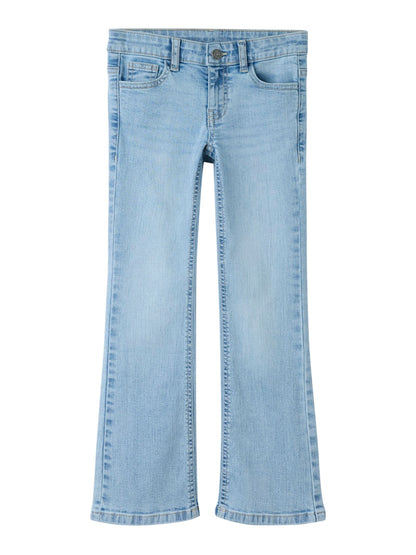 Bootcutjeans Polly Bakfickor Ficklock Brodyr Ljus Blå