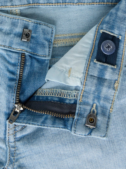 Bootcutjeans Polly Bakfickor Ficklock Brodyr Ljus Blå