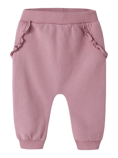 Sweatbyxa Nilda Enfärgad Rosa