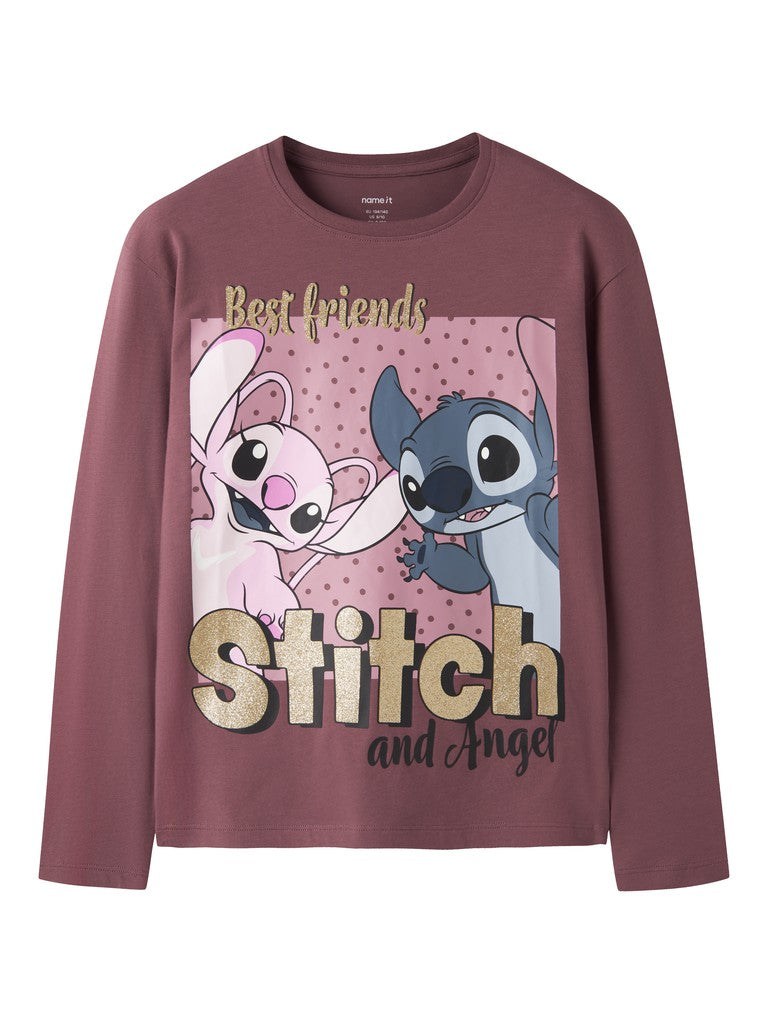Topp Stitch Långärmad Adara Rosa