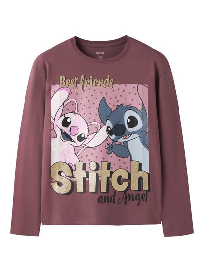 Topp Stitch Långärmad Adara Rosa