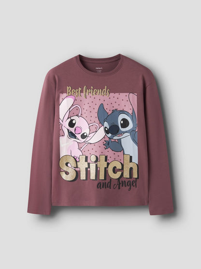 Topp Stitch Långärmad Adara Rosa