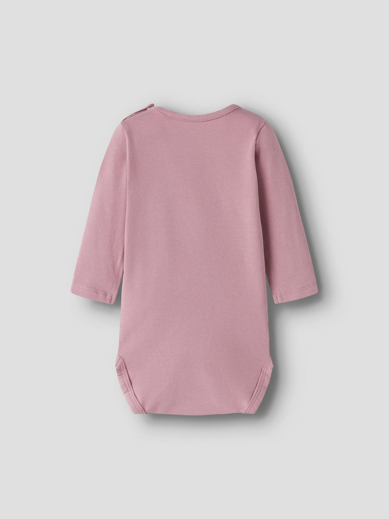 Body Långärmad Uggla Nadira Rosa