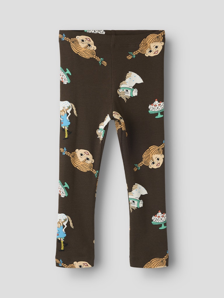 Leggings Pippi Långstrump Soca Brun