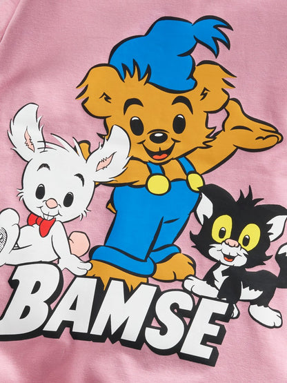 T-shirt Bamse, Lille Skutt, Katten Janson Misser Rosa