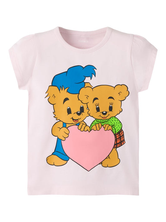 T-shirt Bamse, Brummelisa Misser Ljusrosa
