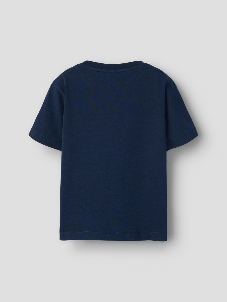 T-shirt Bamse, Lille Skutt, Katten Janson Malthe Marinblå