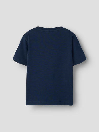 T-shirt Bamse, Lille Skutt, Katten Janson Malthe Marinblå