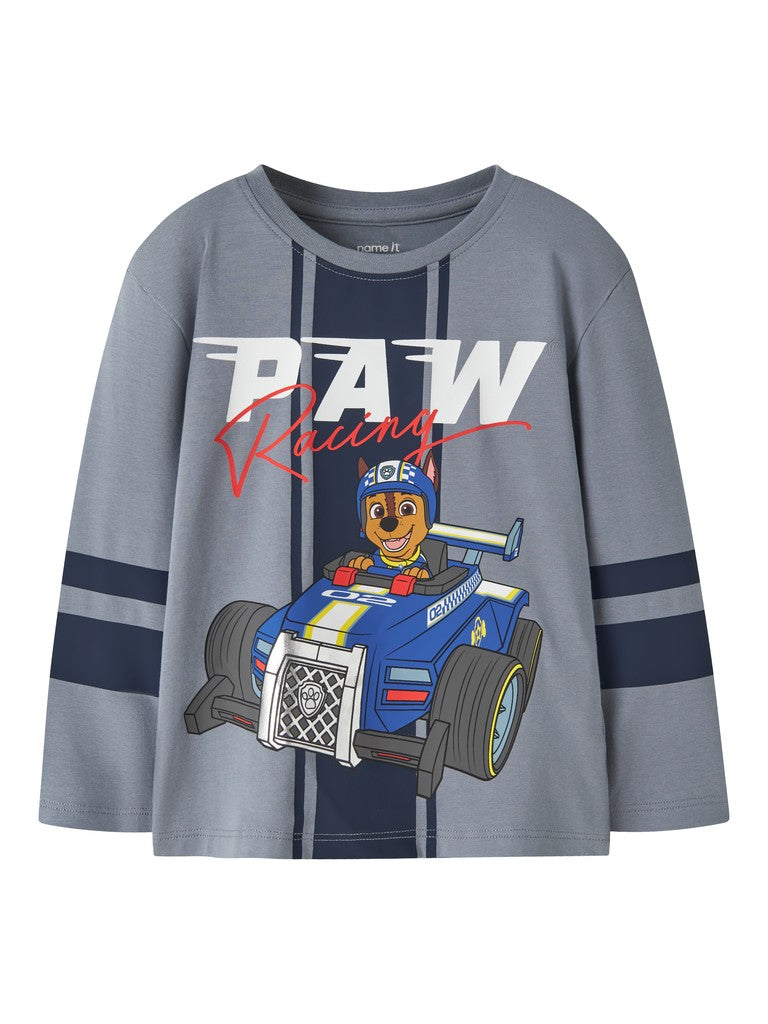 Topp Långärmad Paw Patrol Chase Oliver Blå