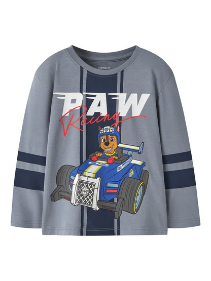 Topp Långärmad Paw Patrol Chase Oliver Blå