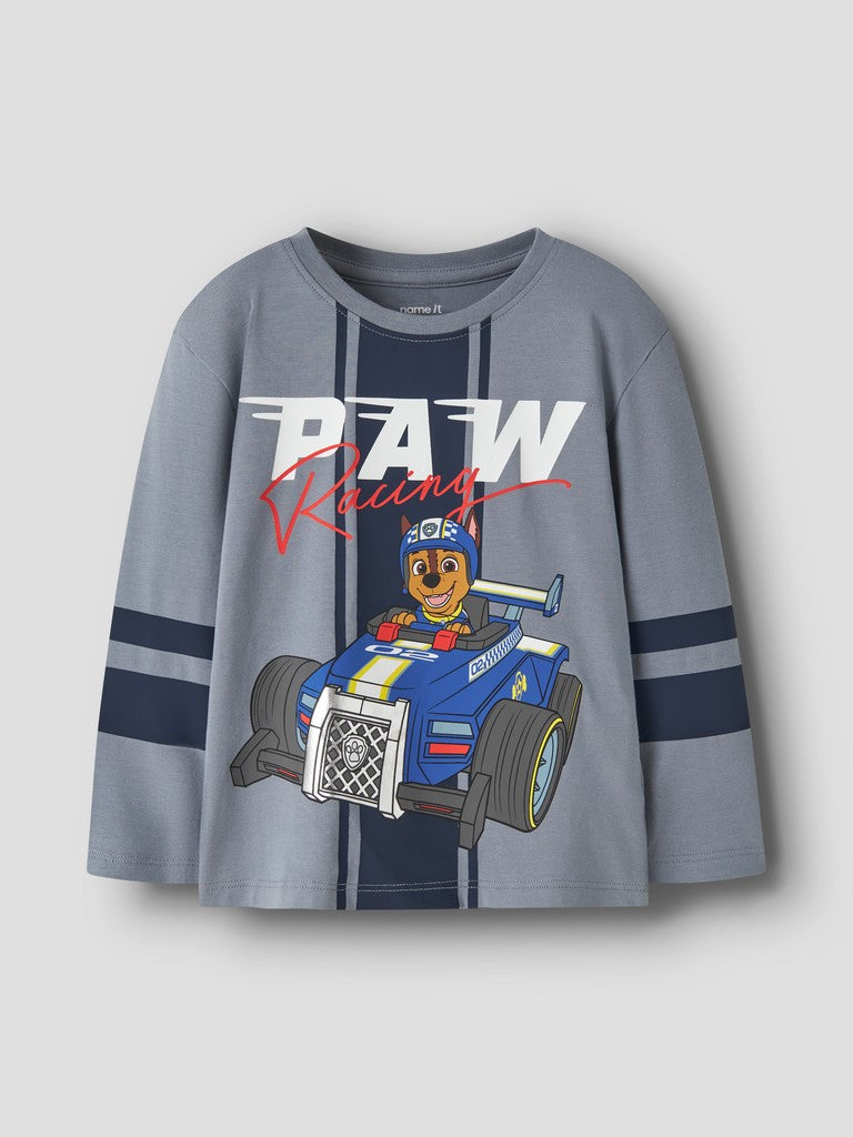 Topp Långärmad Paw Patrol Chase Oliver Blå