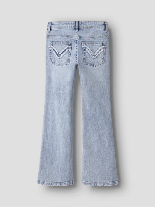 Bootcutjeans Polly Bakfickor Brodyr Medium Blå