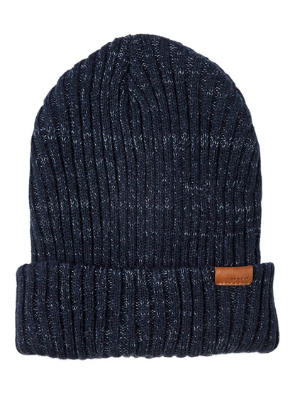 Mössa Milan Ribbstickad M Marinblå
