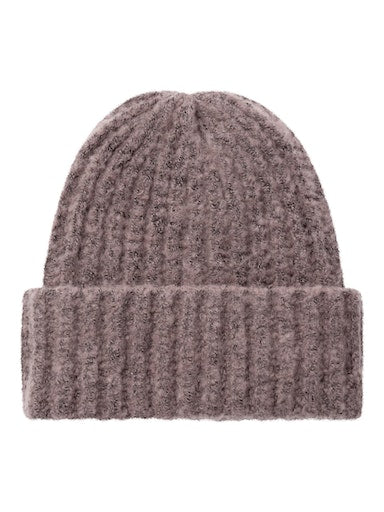 Mössa Stickad Madia Lila Rosa