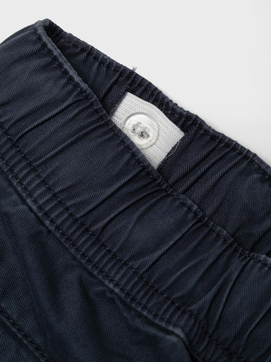 Byxa Ben Parachute Cargo Twill Blå