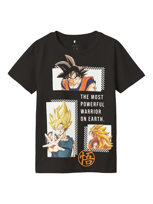 T-shirt Dragonball News Svart