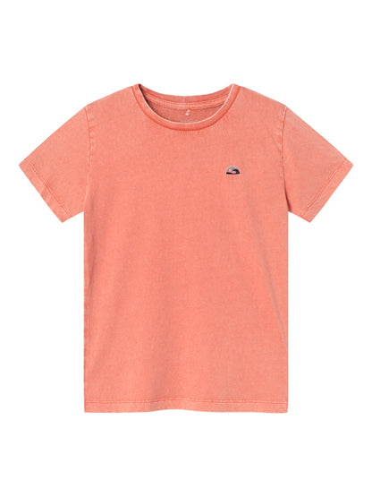 T-Shirt Hamsaa  Enfärgad Orange/Rost