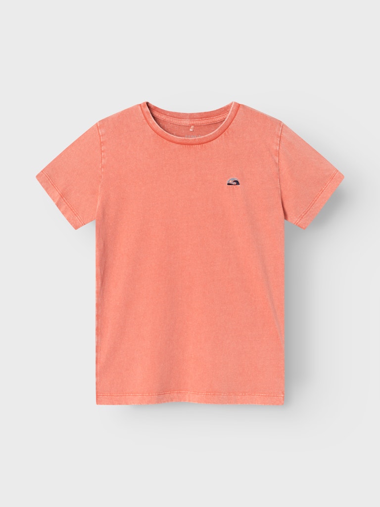 T-Shirt Hamsaa  Enfärgad Orange/Rost